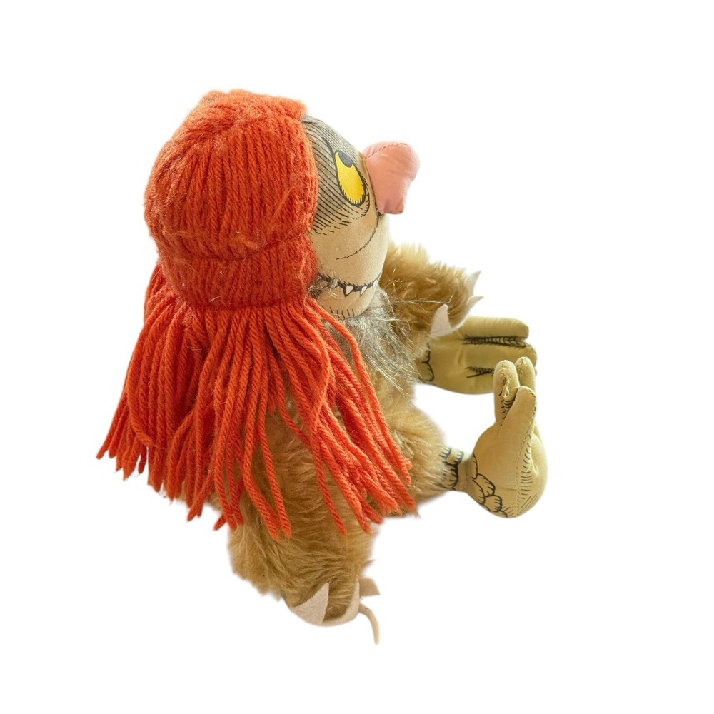 Vintage Where The Wild Things Are Sipi 12" Plush Doll 1980 Maurice Sandek - Picture 4 of 7